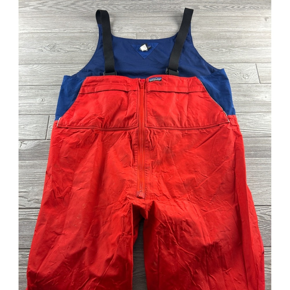 Patagonia Men’s Dual Aspect Bibs Snow Ice Climbing, Skiing Size XL Red VTG